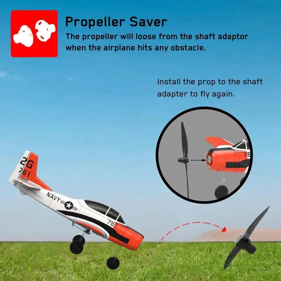 Volantex T28 Trojan RC Plane - Toytorch