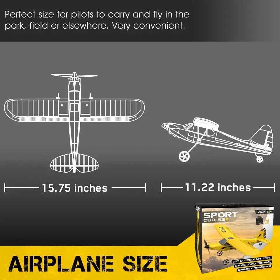 Volantex SportCub 2 500 RC Plane - Toytorch