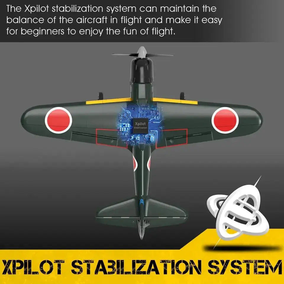 Volantex Zero Fighter RC Plane - Toytorch